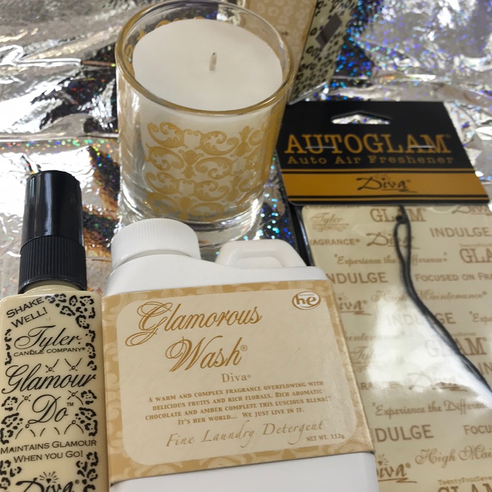 - Diva Wash/Glamour spray/Candle/Auto Bundle from Tyler Candles - Picture 3 of 9